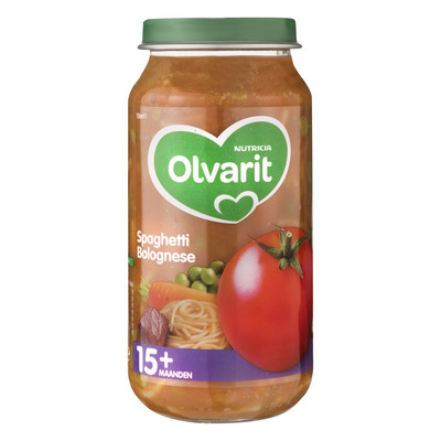 Olvarit Spaghetti bolognese 15+ mnd