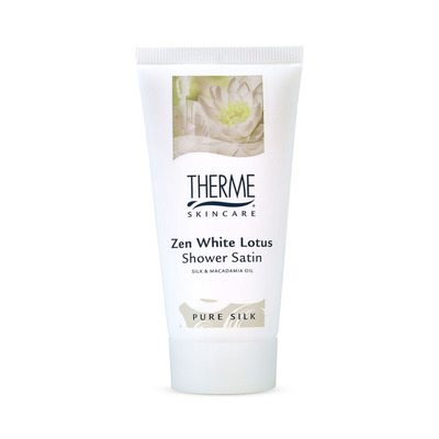 Therme Zen white lotus shower satin