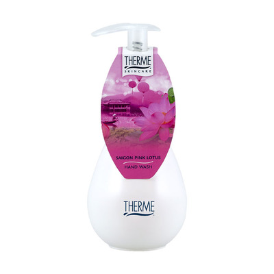 Therme Saigon pink lotus hand wash