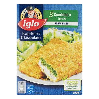 Iglo Kombino spinazie