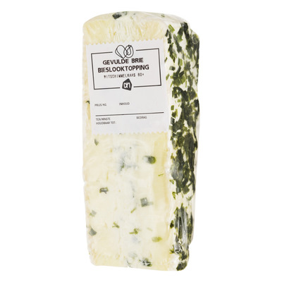 Huismerk Gevulde brie met bieslook topping