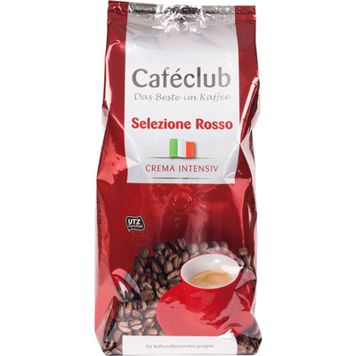Caféclub Selezione rosso kaffeebohnen