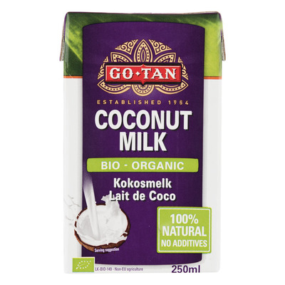 Go-Tan Organic coconut milk bio