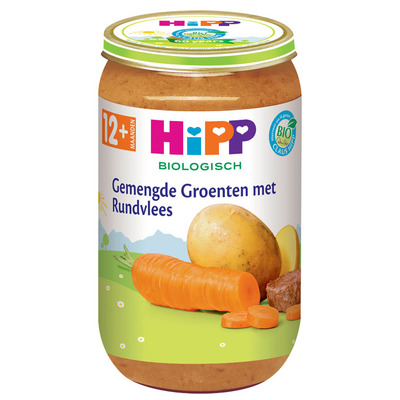 Hipp Gemengde groenten biologisch 12 maanden