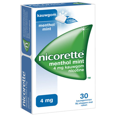 Nicorette Kauwgom mint 4 mg