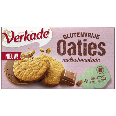 Verkade Glutenvrije oaties melkchocolade
