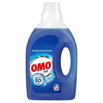 Omo Wasmiddel Vloeibaar Wit 16 Wasbeurten