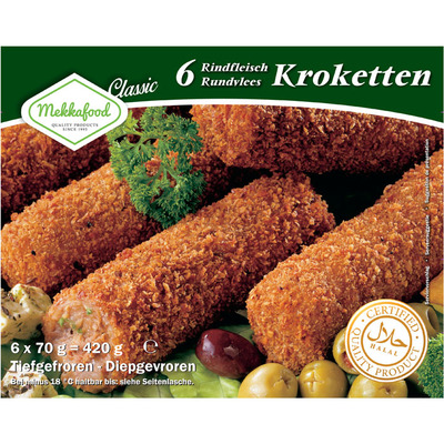 Mekkafood Rundvlees kroketten diepgevroren