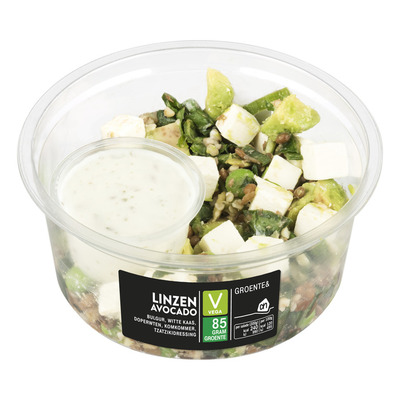Huismerk Groente& linzen-avocado