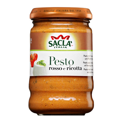 Sacla Pesto rosso ricotta
