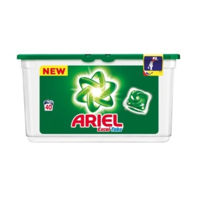 Ariel Excel tabs regular wascapsules 40 wasbeurten