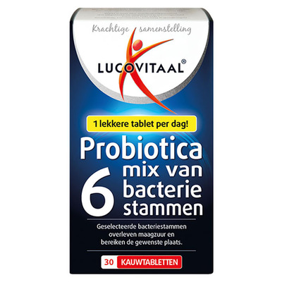 Lucovitaal Probiotica kauwtabletten