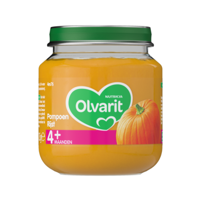 Olvarit Pompoen Rijst 4+ Maanden