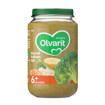 Olvarit Broccoli kalkoen rijst 6+ mnd
