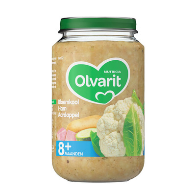 Olvarit Bloemkool ham aardappel 8+ mnd