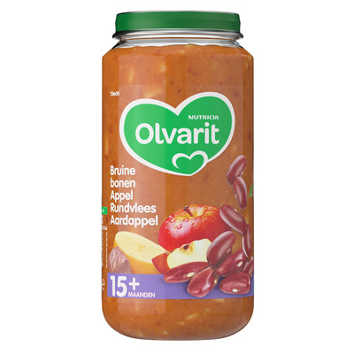Olvarit Bonen appel rundlvees aardappel 15+ mnd