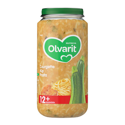 Olvarit Courgette kip pasta 12+ mnd