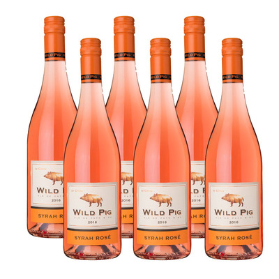 Wild Pig 6 x Syrah rosé