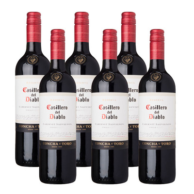 Casillero del Diablo 6 x Cabernet Sauvignon