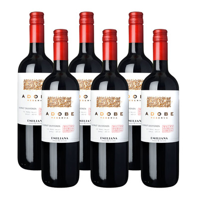 Adobe 6 x Cabernet Sauvignon Reserva