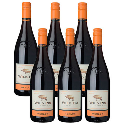 Wild Pig 6 x Merlot
