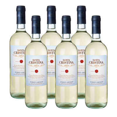 Antinori 6 x Santa Cristina Pinot Grigio