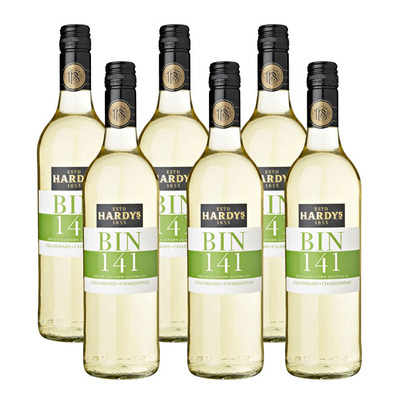 Hardys 6 x Bin 141 Colombard Chardonnay
