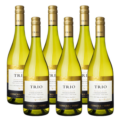 Trio 6 x Chardonnay Pinot Grigio Pinot Blanc