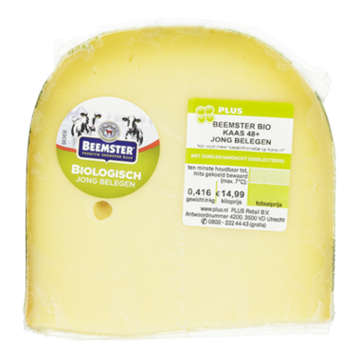 Beemster Biologisch jong belegen 48+ stuk