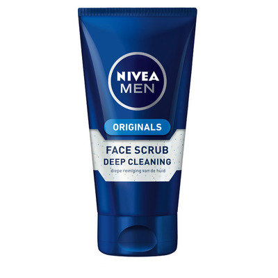 Nivea For men face scrub deep cleaning