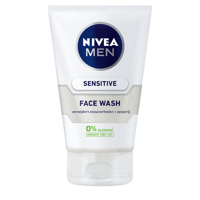 Nivea For men face wash sensitive