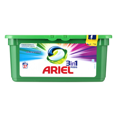 Ariel 3in1 pods kleur&stijl wasmiddel capsules