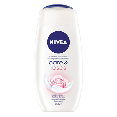 Nivea Care & roses douchecreme
