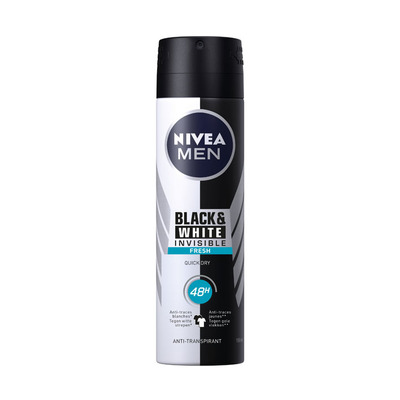 Nivea For men inv. black&white fresh 48h spray