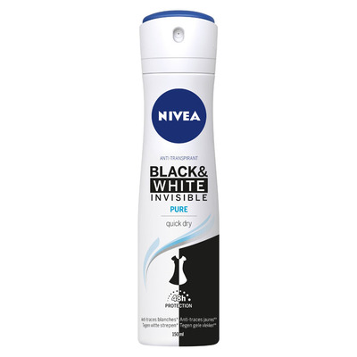 Nivea For men inv. black&white fresh 48h spray