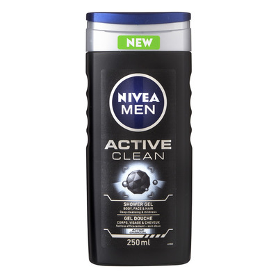 Nivea Men active clean shower gel