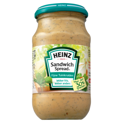 Heinz Sandwich Spread Fijne Tuinkruiden 300 g