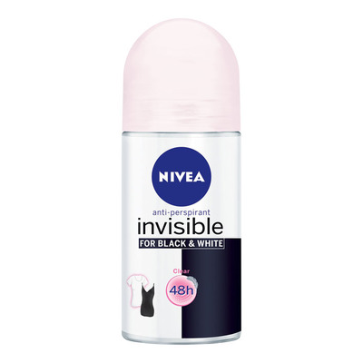 Nivea Invisible black & white clear roll-on