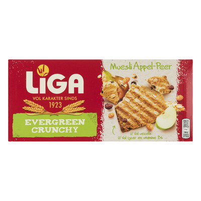 Liga Evergreen crunchy appel-peer