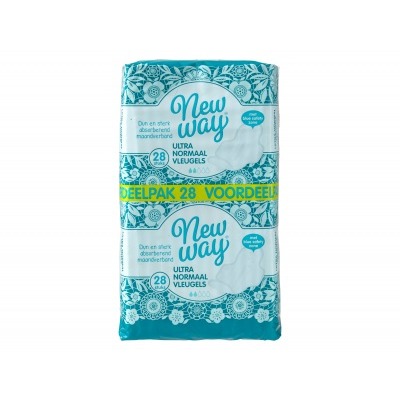 New Way Ultra maandverband met vleugels normaal