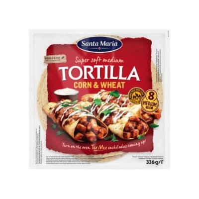 Santa Maria Corn & wheat tortilla