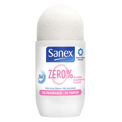 Sanex Zero% 0% parfum deodorant roller