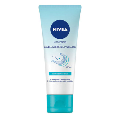 Nivea Pure effect clean deeper reinigingsscrub