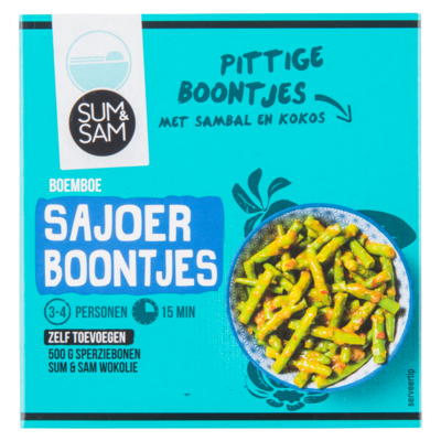 Sum & Sam Boemboe sajoer boontjes