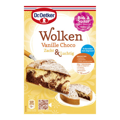 Dr. Oetker Wolken vanille choco