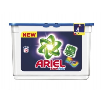 Ariel Excel tabs color wascapsules 13 wasbeurten
