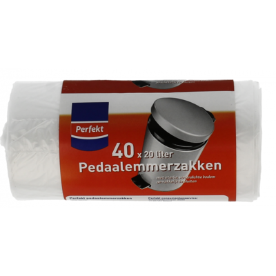 Huismerk Pedaalemmerzakken 20 liter 50x67 centimeter