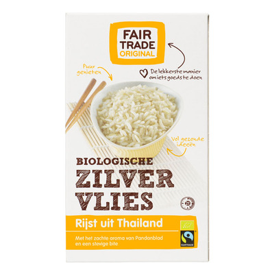 Fairtrade Original Biologische zilvervlies rijst