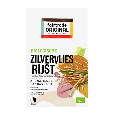 Fairtrade Original Biologische zilvervlies rijst