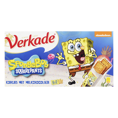 Verkade Choco cookies Spongebob